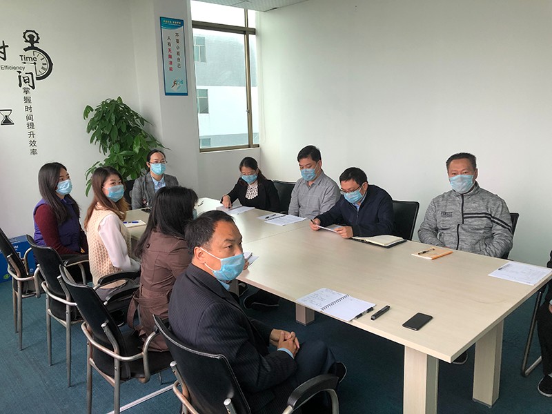 琨能光电4月份第一次管理层会议